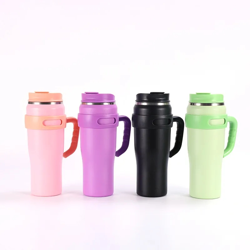 40oz Large Insulated Tumblers with Straw and Lid 5