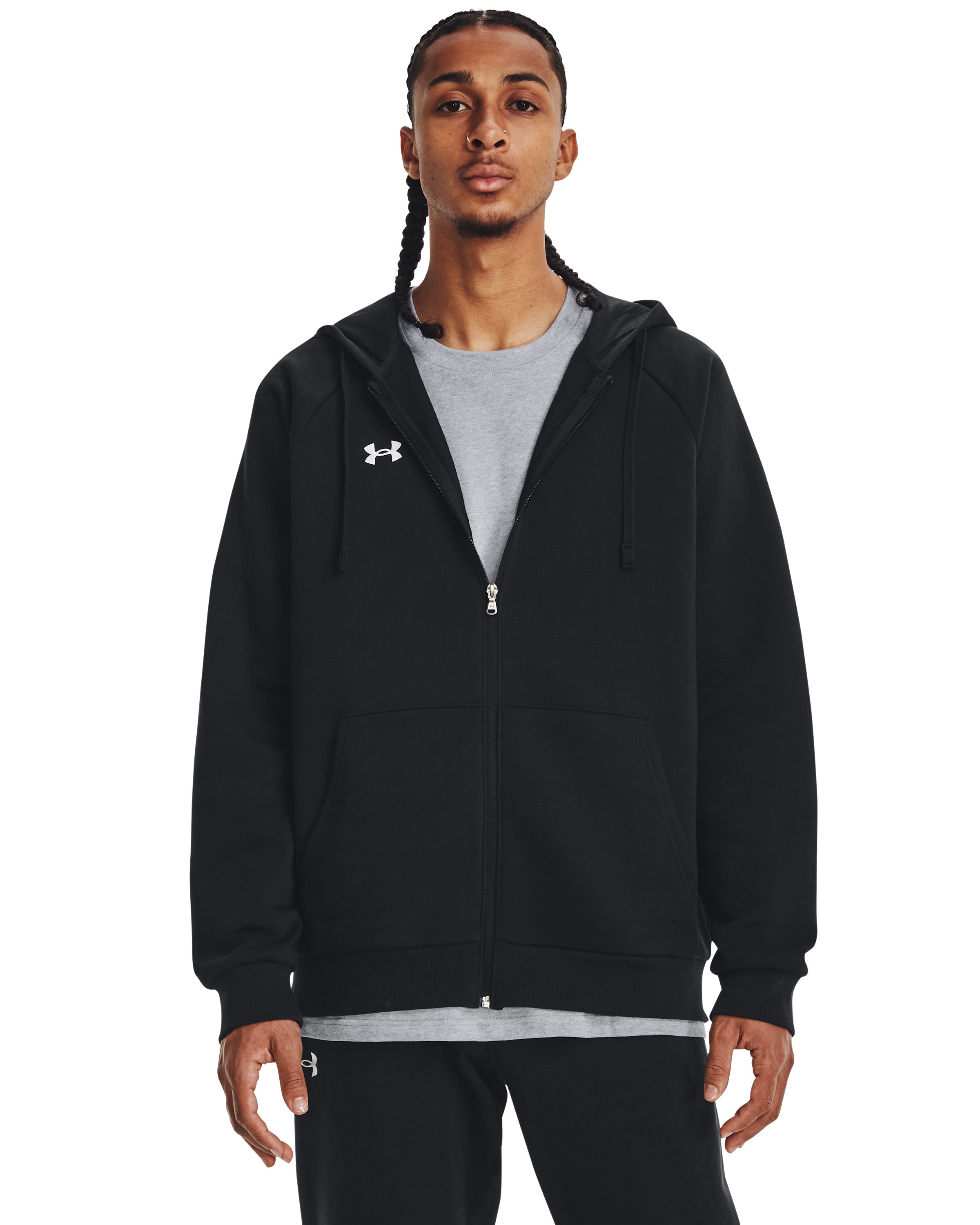 UA Rival Fleece Men's Full-Zip Hoodie 6