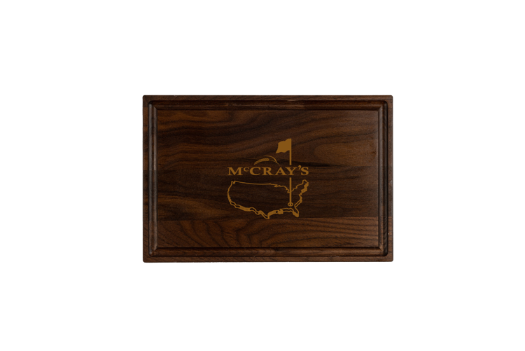 Small Walnut Cutting Board with Juice Groove 12"x8"x3/4" 2