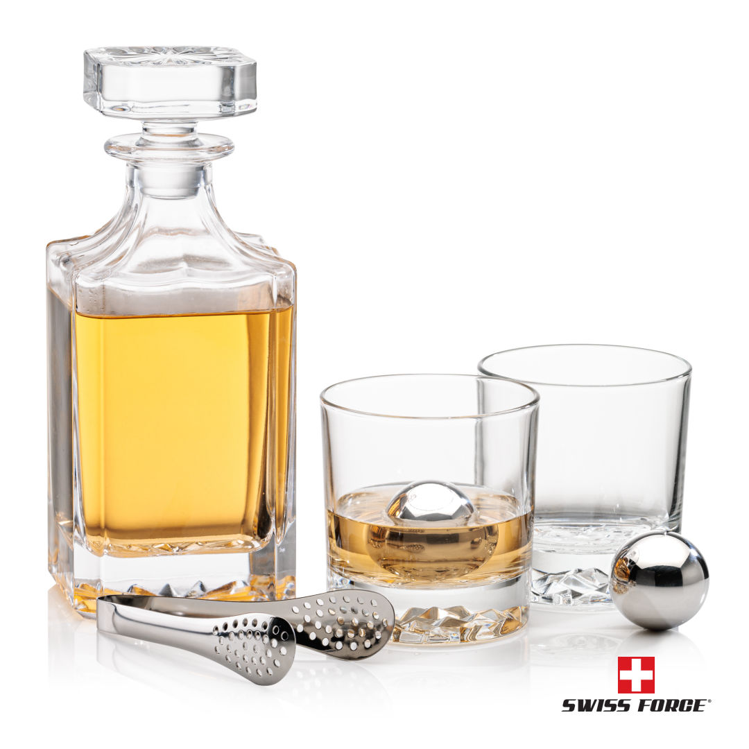 Cassidy Decanter Set & Ice Balls 5