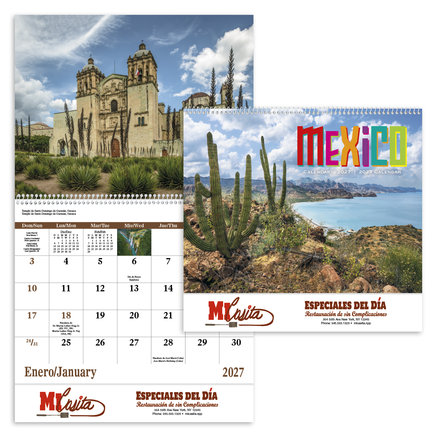 Good Value™ Mexico - Spiral Calendar 8