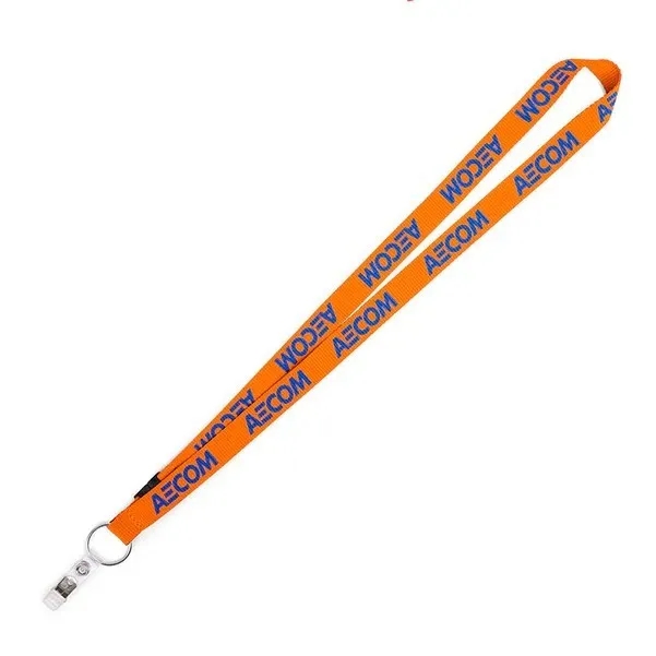 3/4" Polyester Custom Printed Lanyard 2