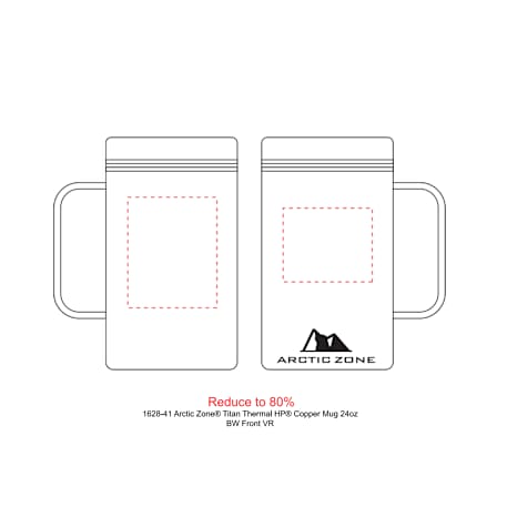 Arctic Zone® Titan Thermal HP® Copper Mug 24oz 24