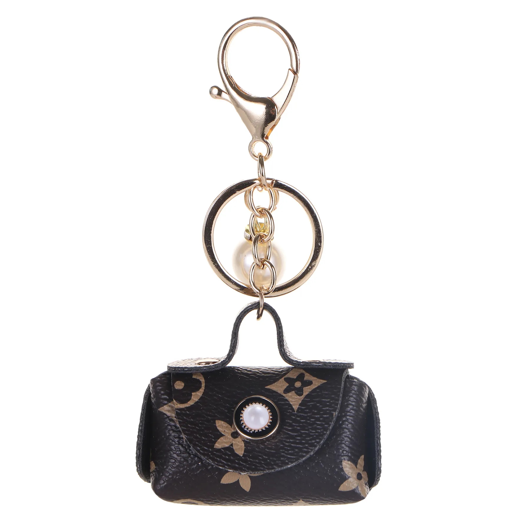 PU Car Key Pendant Aromatherapy Keychain 4