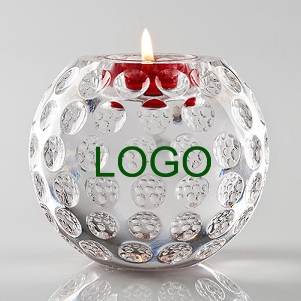 Crystal Golf Ball Tealight 2