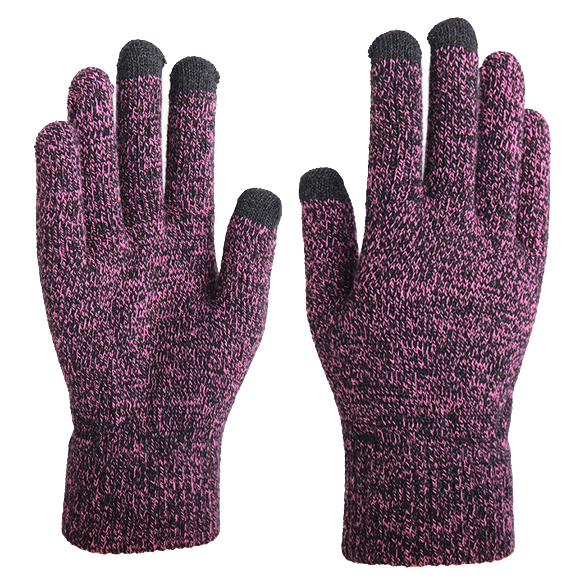 Acrylic Thick And Warm Knitted Gloves 10