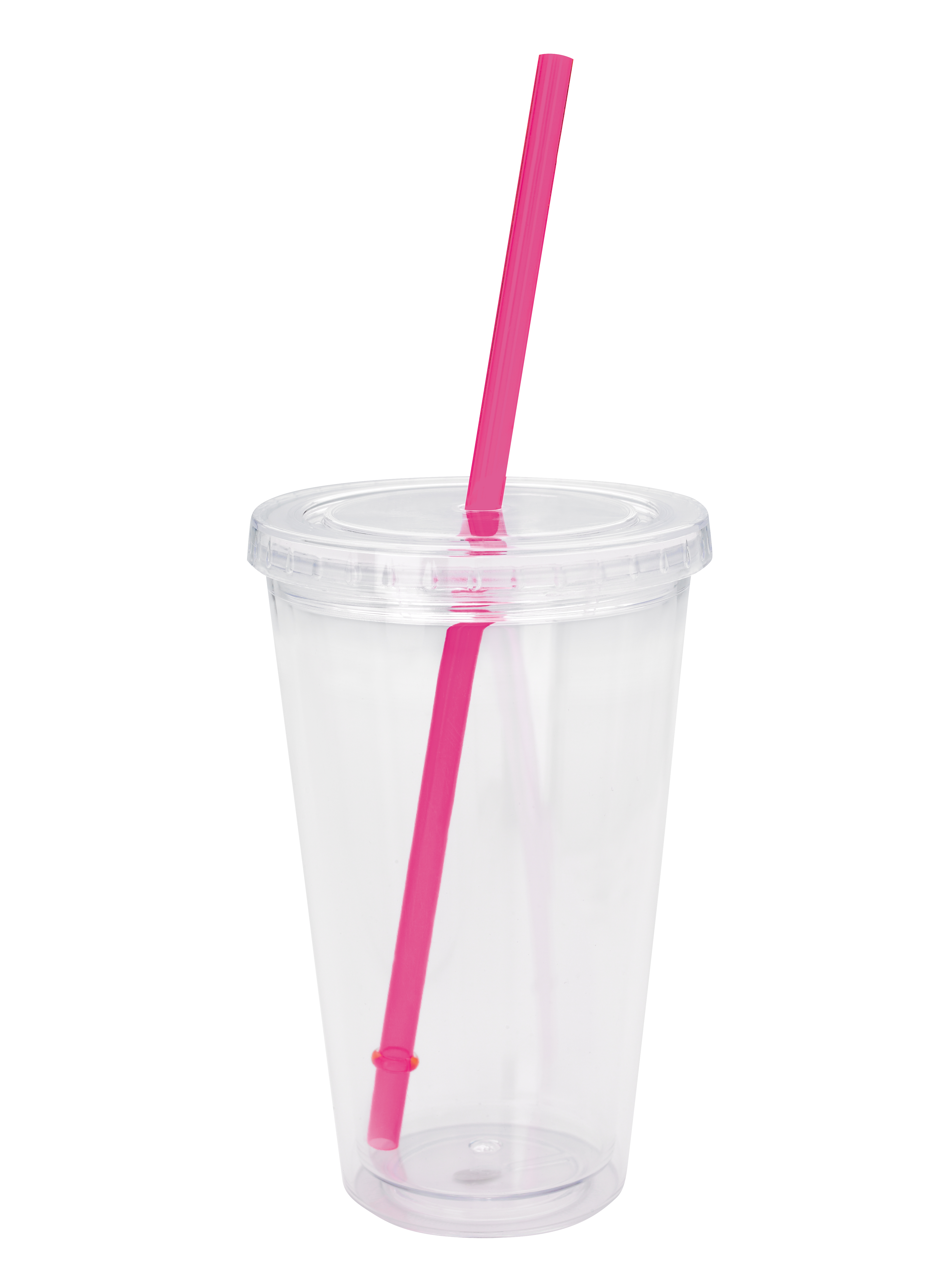Good Value™ Clear Tumbler with Colored Lid - 18 oz. 31