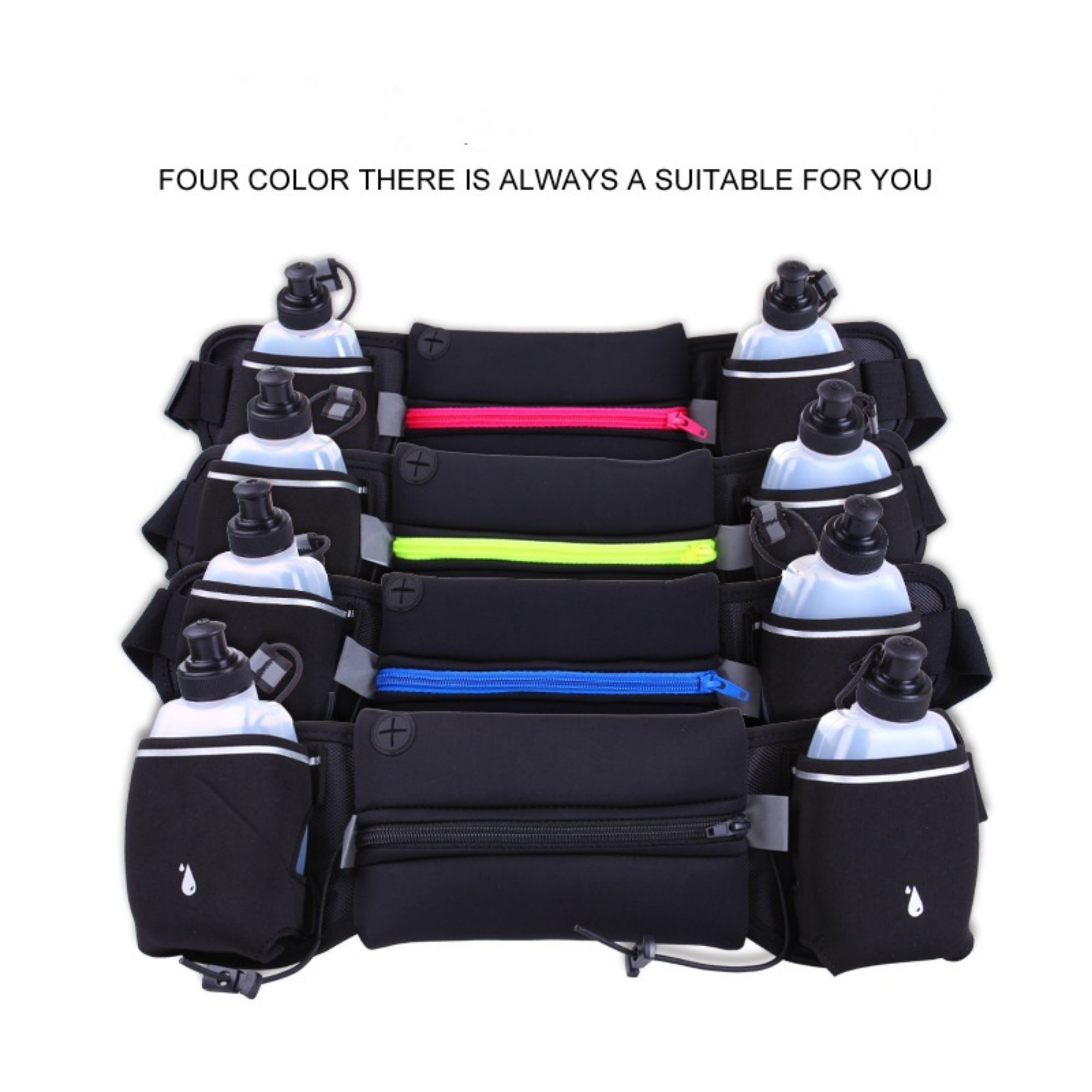 Running Belt Bag With 2 Water Bottle 3