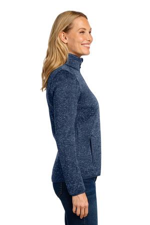 Port Authority Women's Sweater Fleece Jacket. L232 12