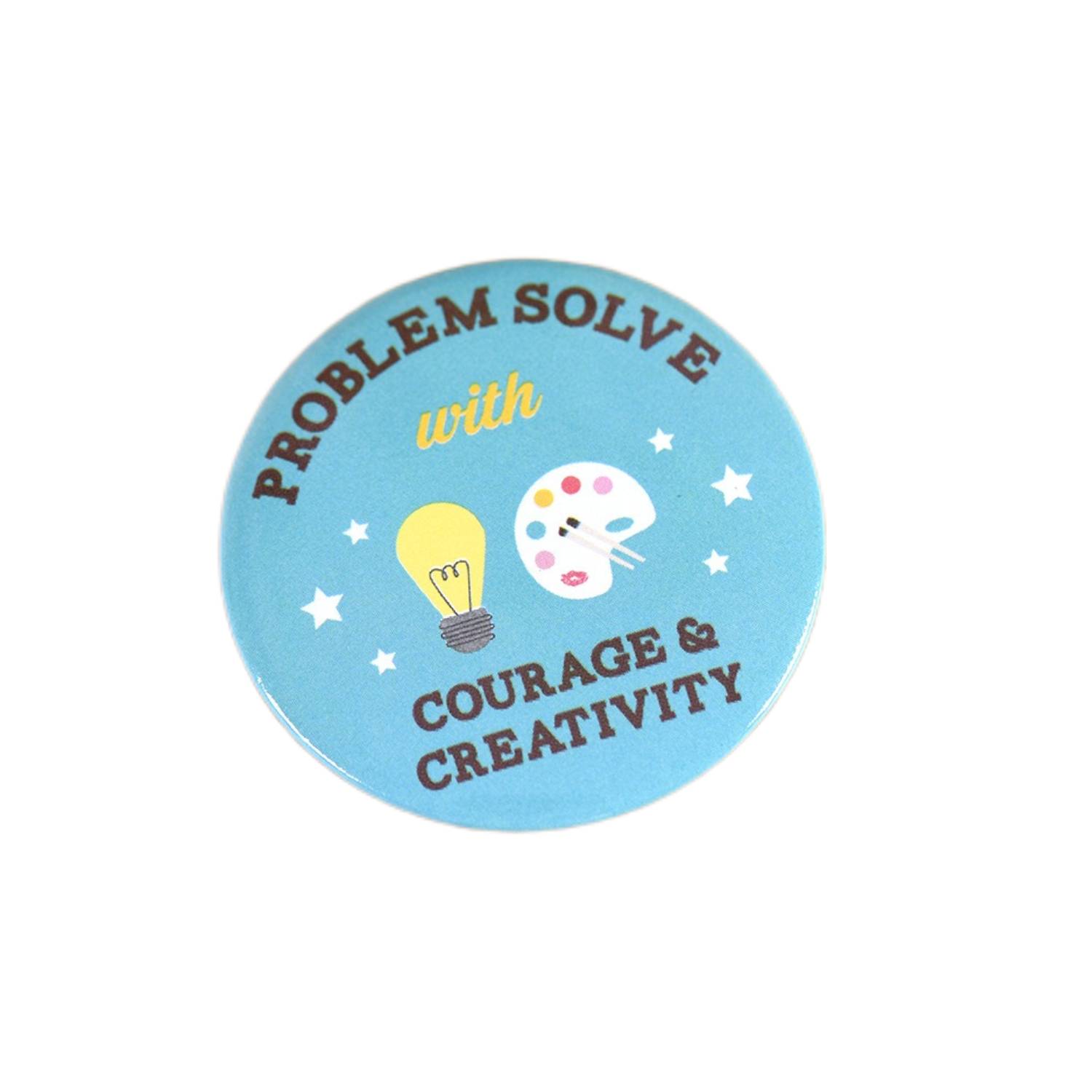 2.28" Round Tin Badge 4