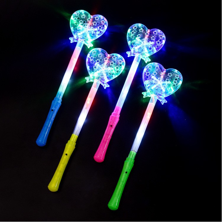 LED Light Up Frozen Snowflake Wand Toy For Kids 2