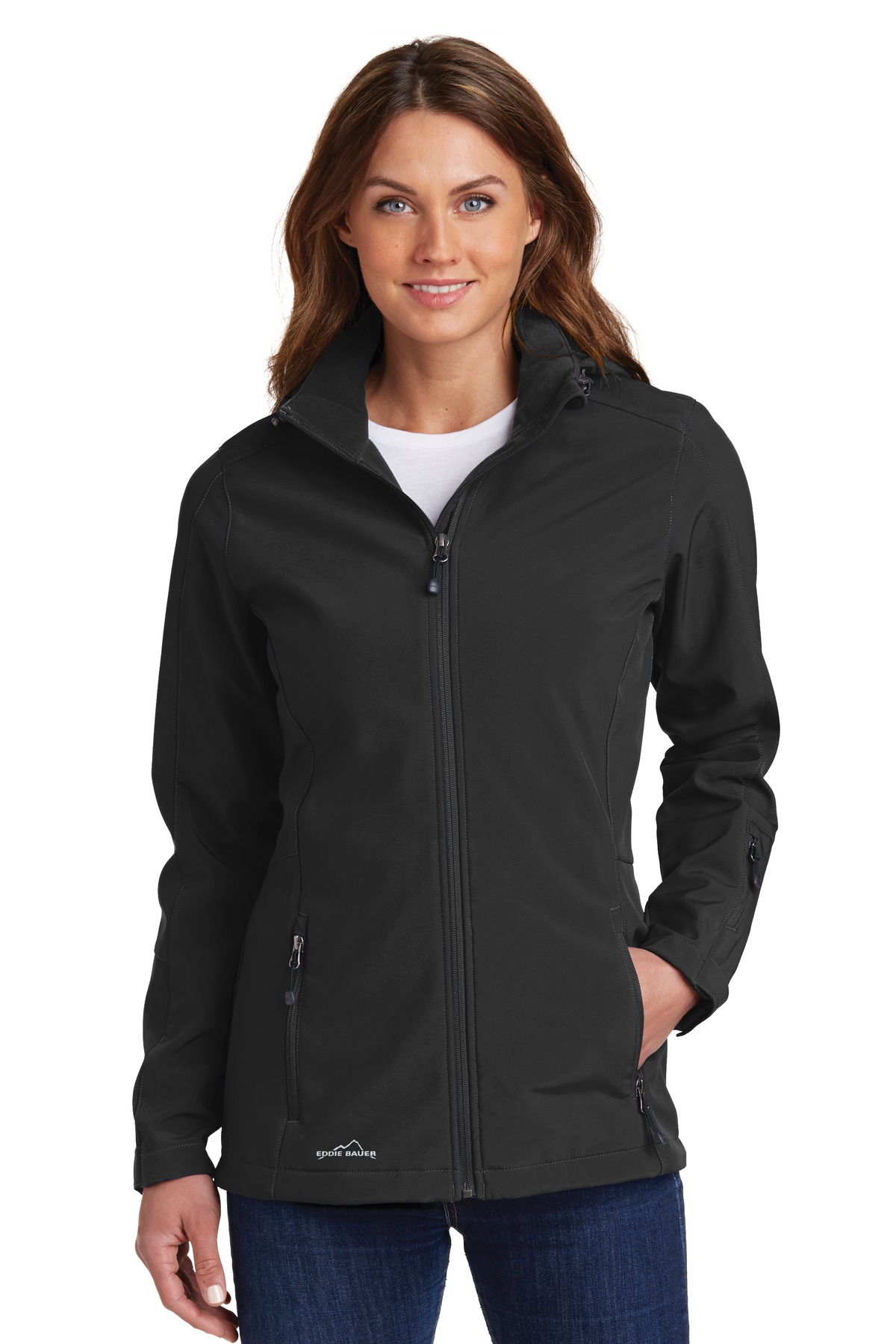 Eddie Bauer Women's Hooded Soft Shell Parka. EB537 17