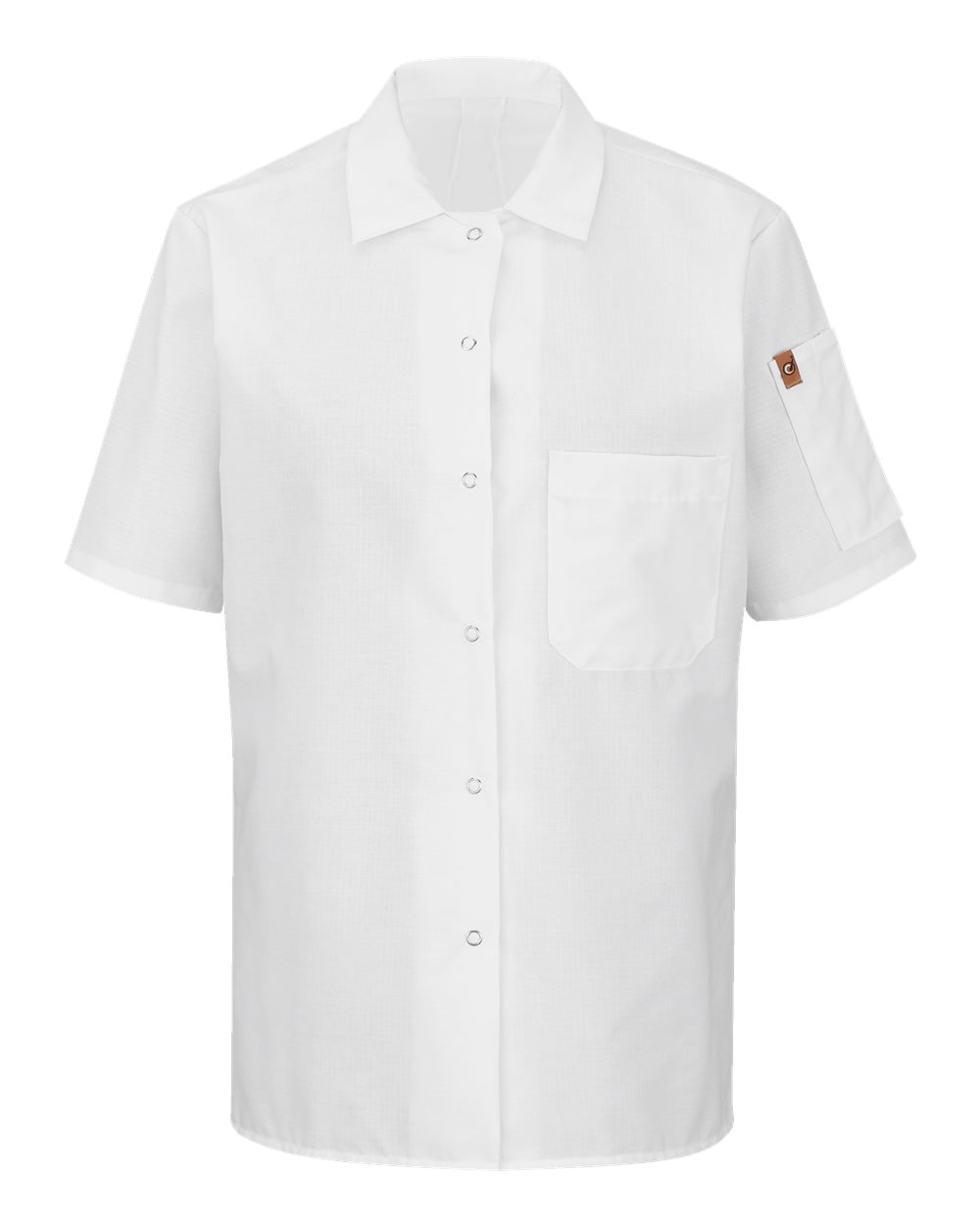Women's Mimix™ Short Sleeve Cook Shirt with OilBlok - 501X 6