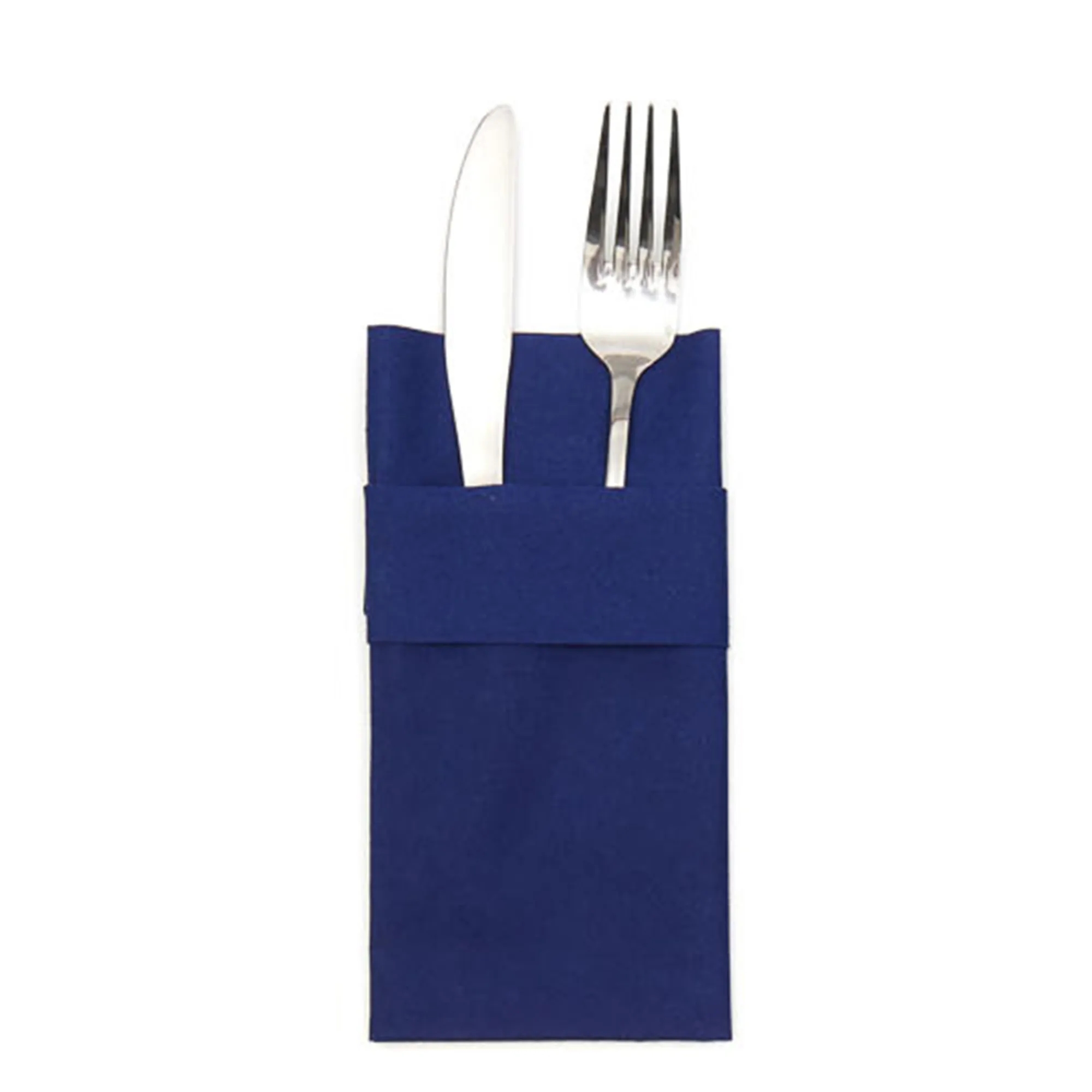 Clean Napkin Pocket Knife and Fork Paper 12