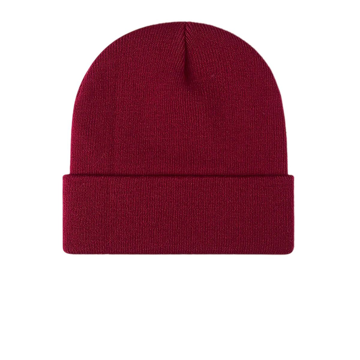 Acrylic Winter Hat with Folded Edge 1
