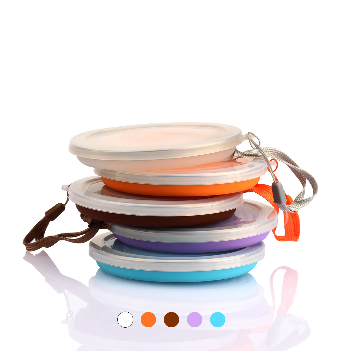 Collapsible Silicone Water Cup For Travel 6