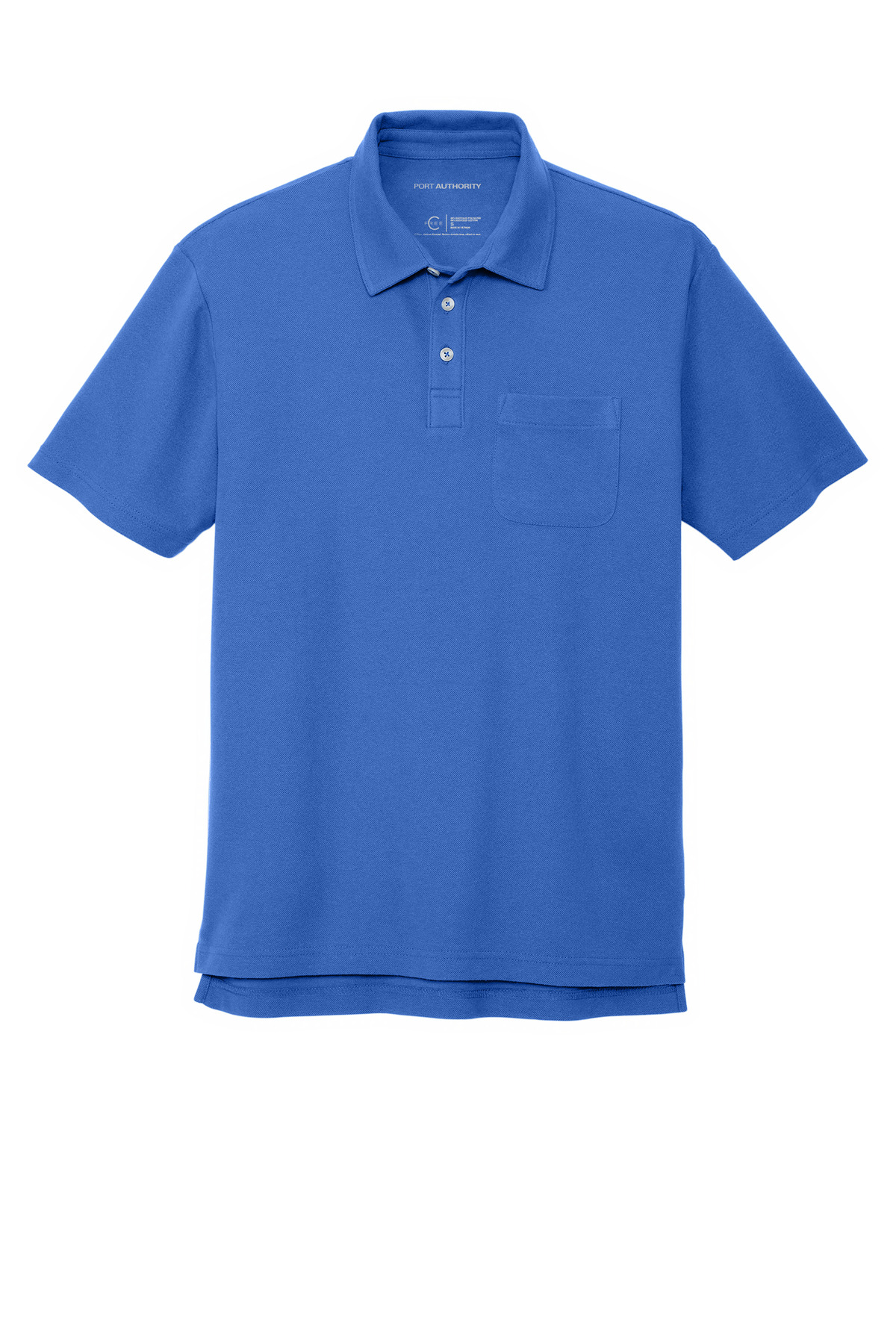 Port Authority C-FREE Cotton Blend Pique Pocket Polo K868 20