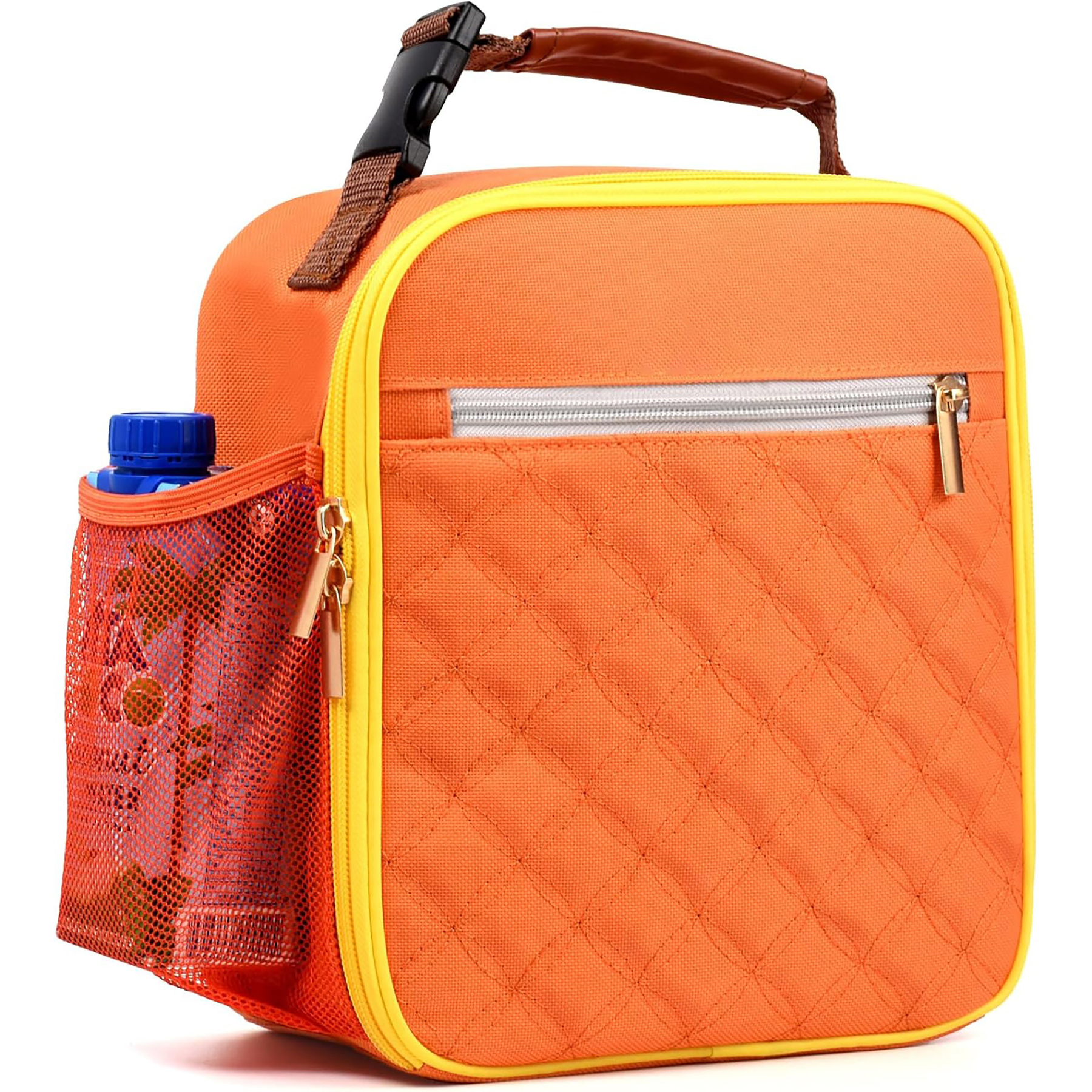 Insulated Lunch Bag with Bottle Holder 5
