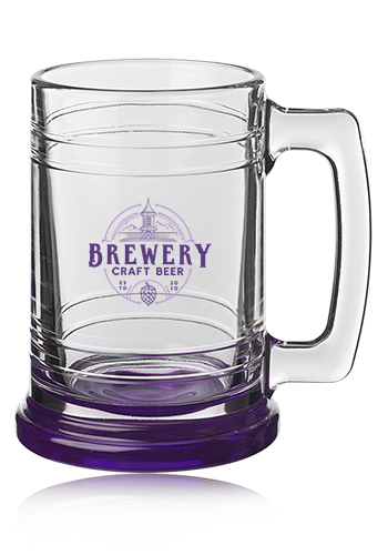 15 oz. Libbey Maritime Glass Beer Mugs 7