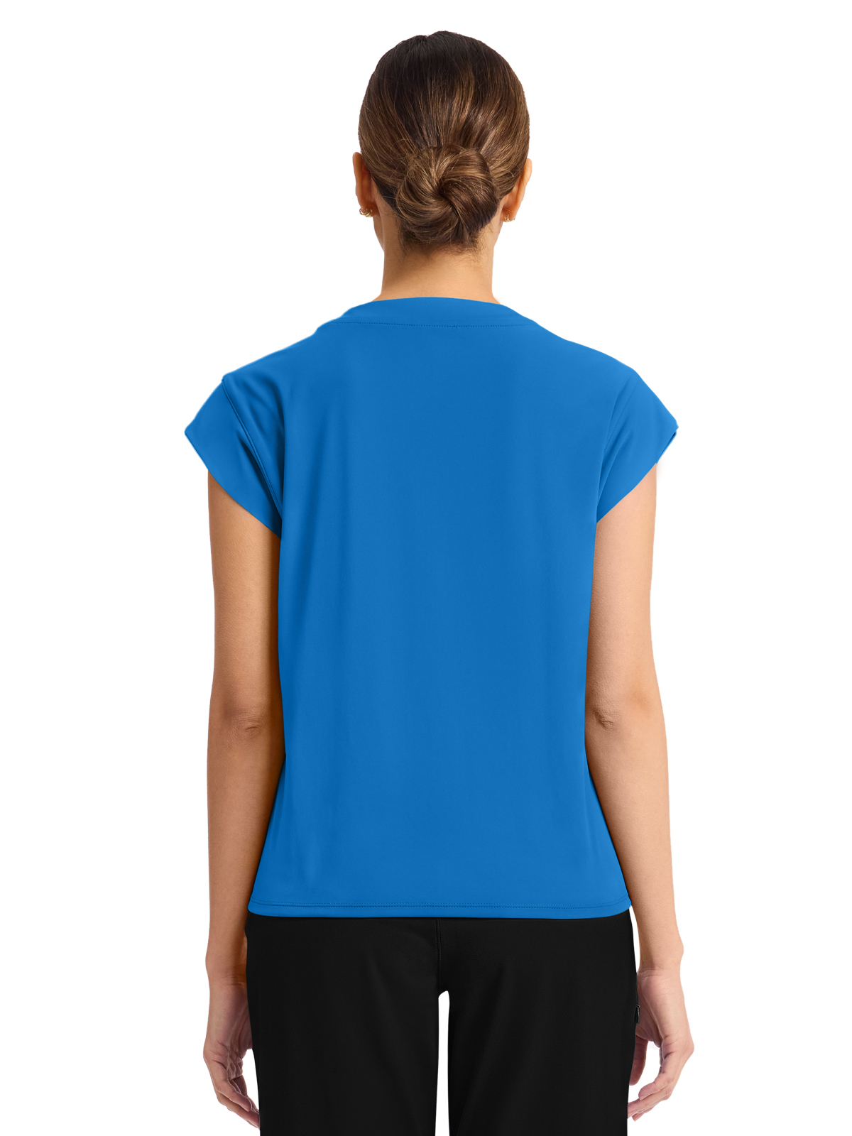 Cherokee - Cherokee Achieve - Women's 1-Pocket Crew Neck Top 9