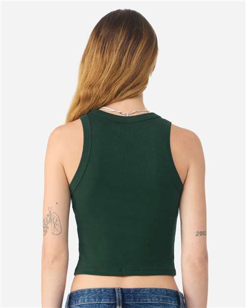 Women's Micro Rib Racer Tank - 1019 4