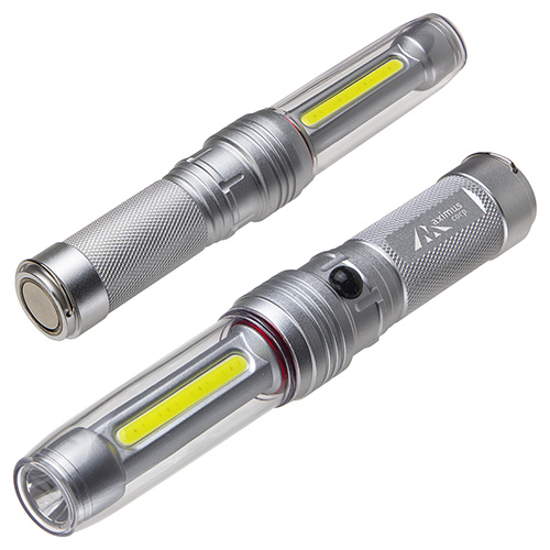 Baton COB + LED Flashlight with Magnetic Base 5