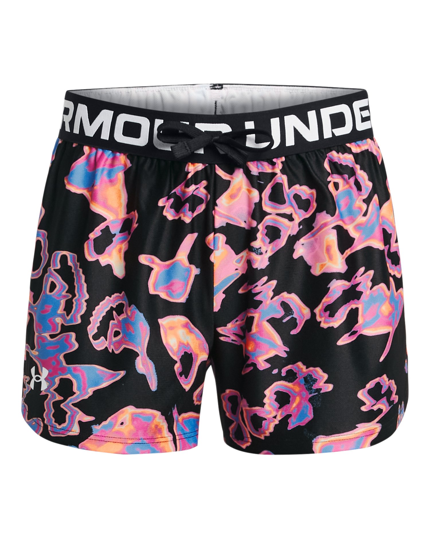UA Play Up Printed Girls' Shorts 4