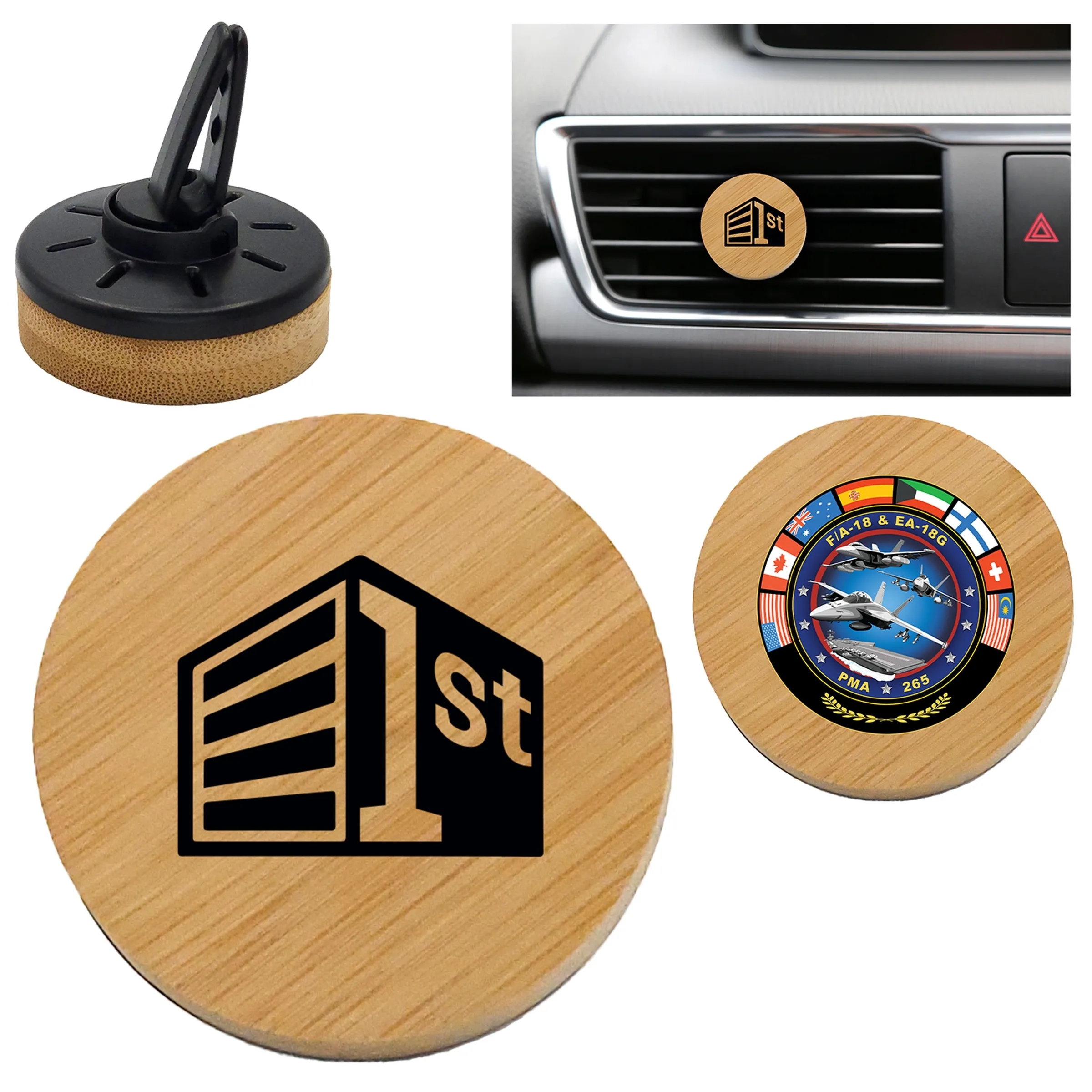BAMBOO CAR AIR FRESHENER