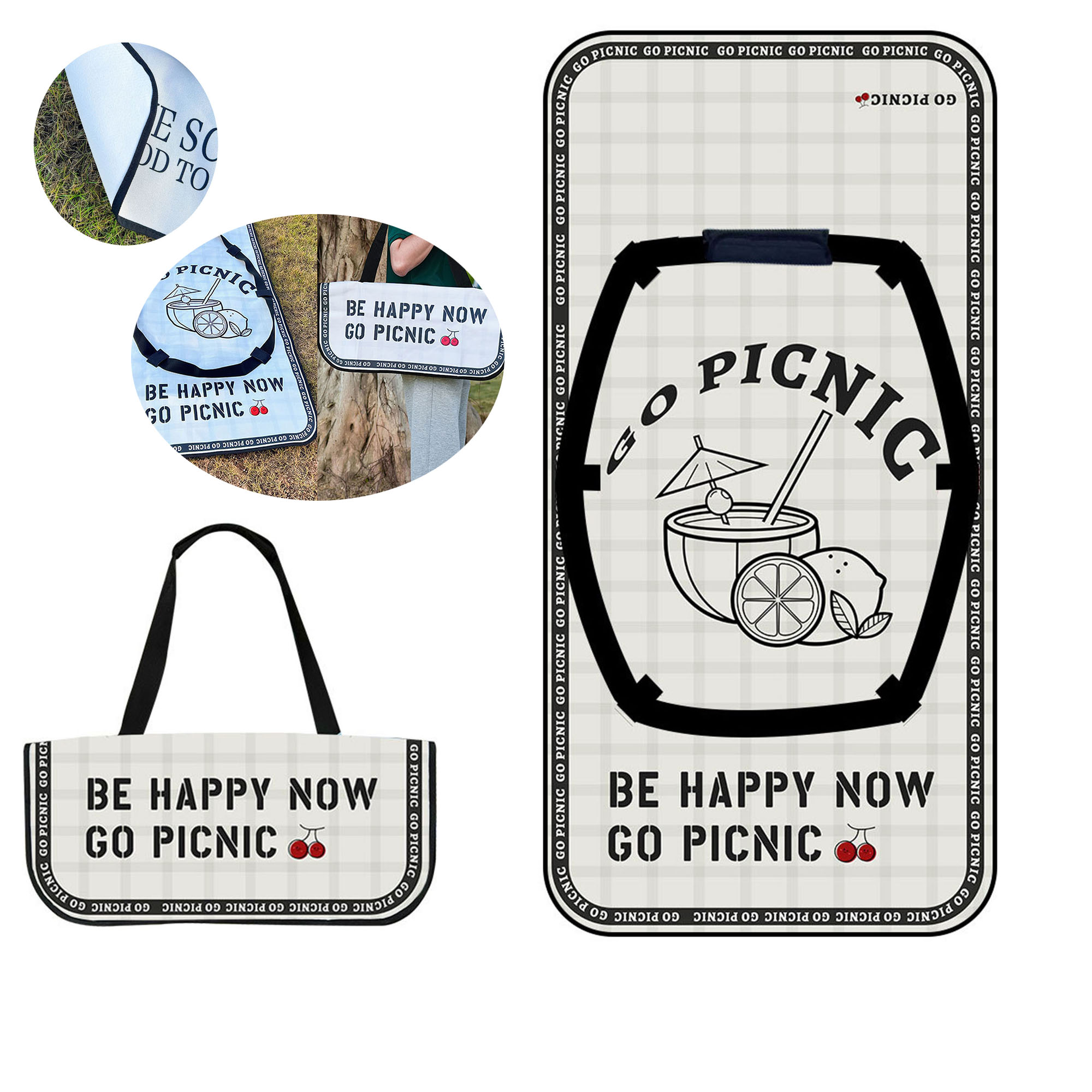 Foldable Strap Picnic Mat 3