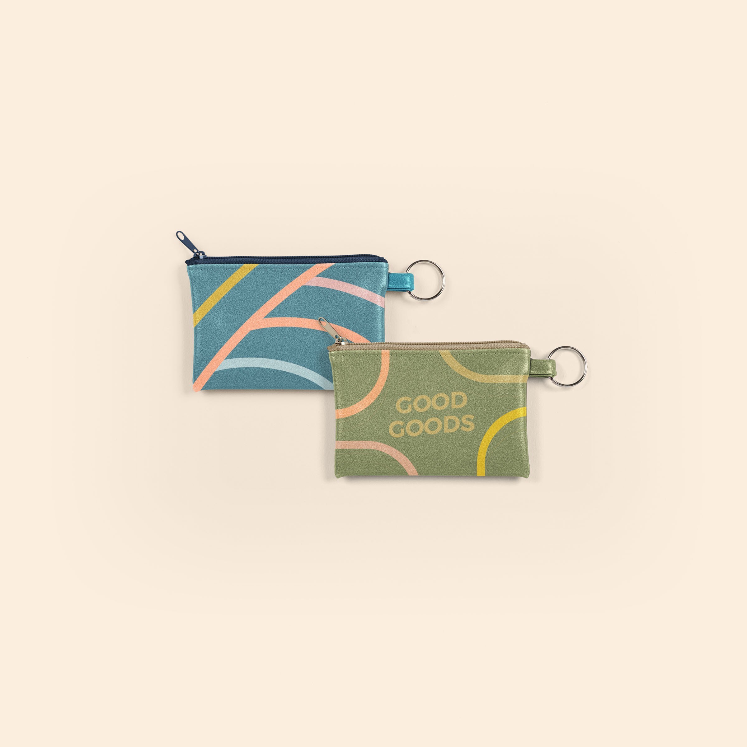 PENNY KEY RING - VEGAN LEATHER 1