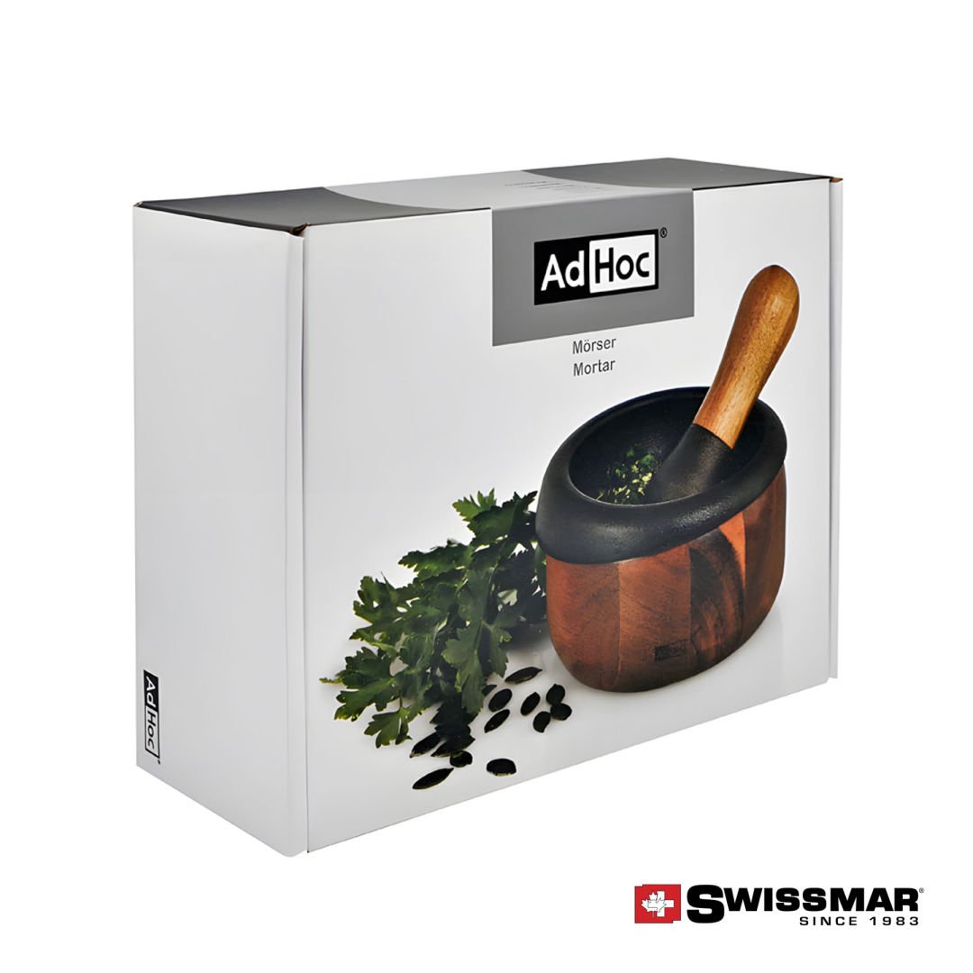 AdHoc® CRUSH Mortar & Pestle - Acacia 5