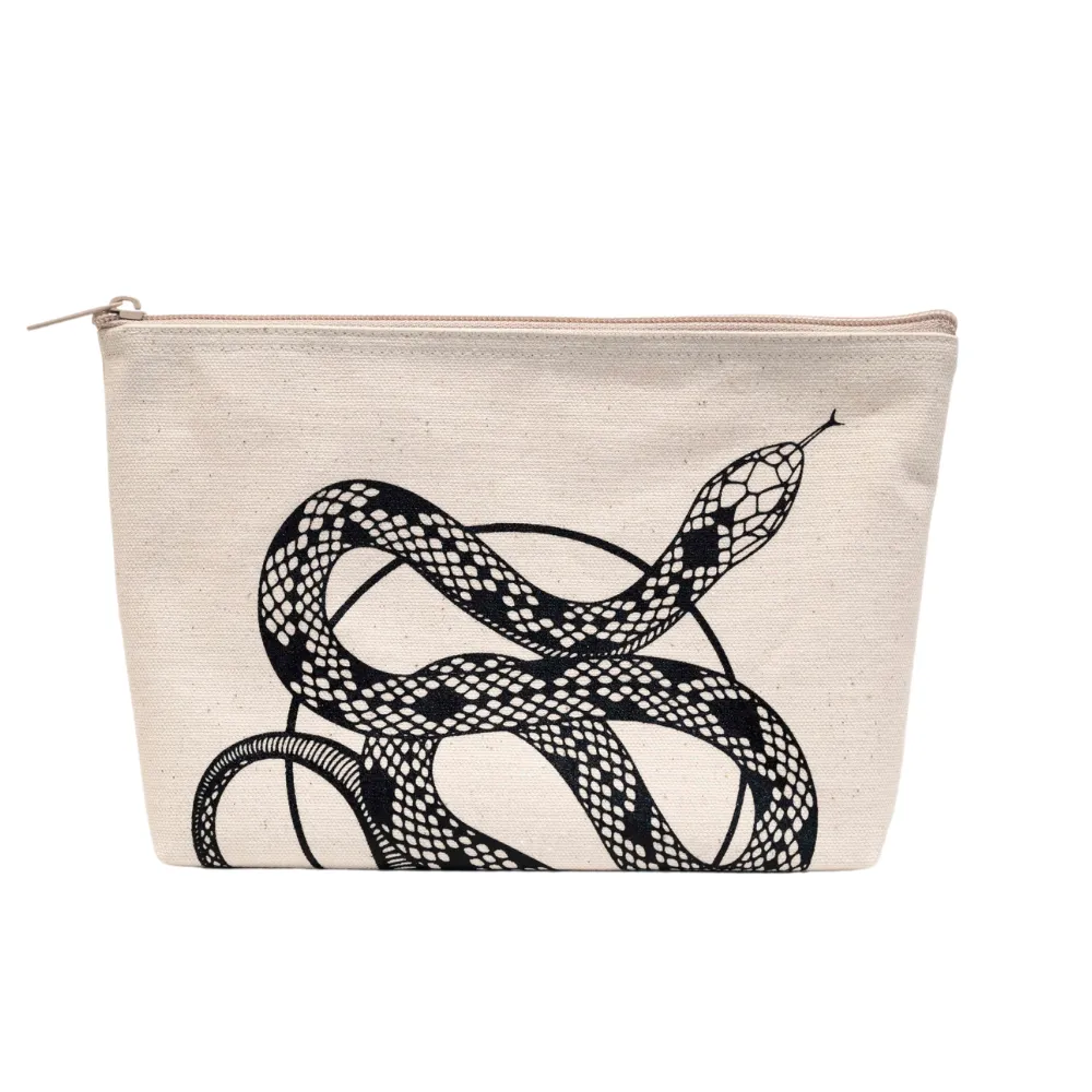 Canvas Zippered Pouch 3
