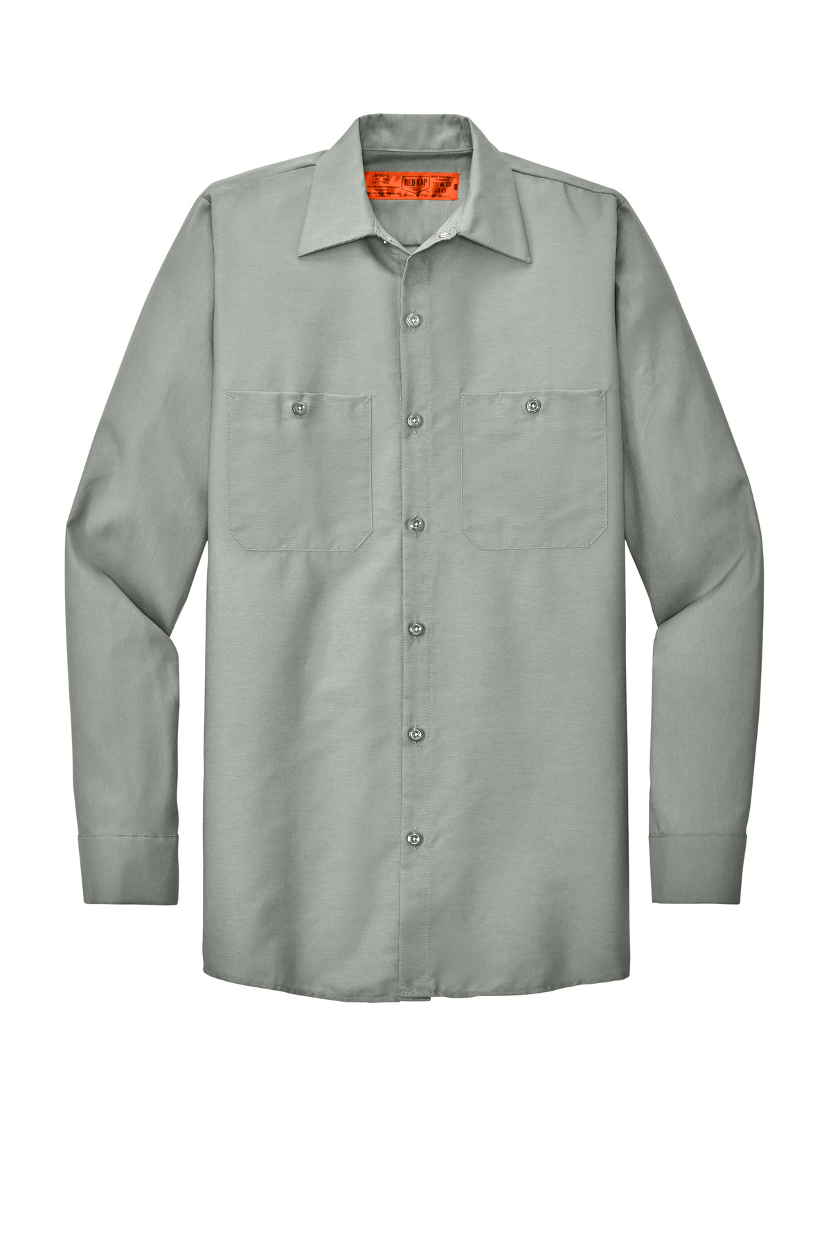 Red Kap Long Sleeve Industrial Work Shirt. SP14 63