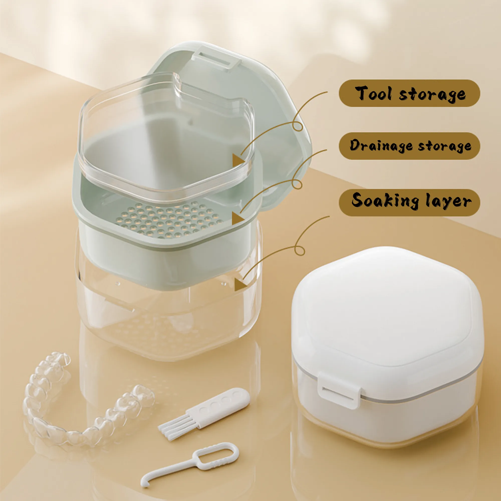 Portable Retainer Cleaning Case 5