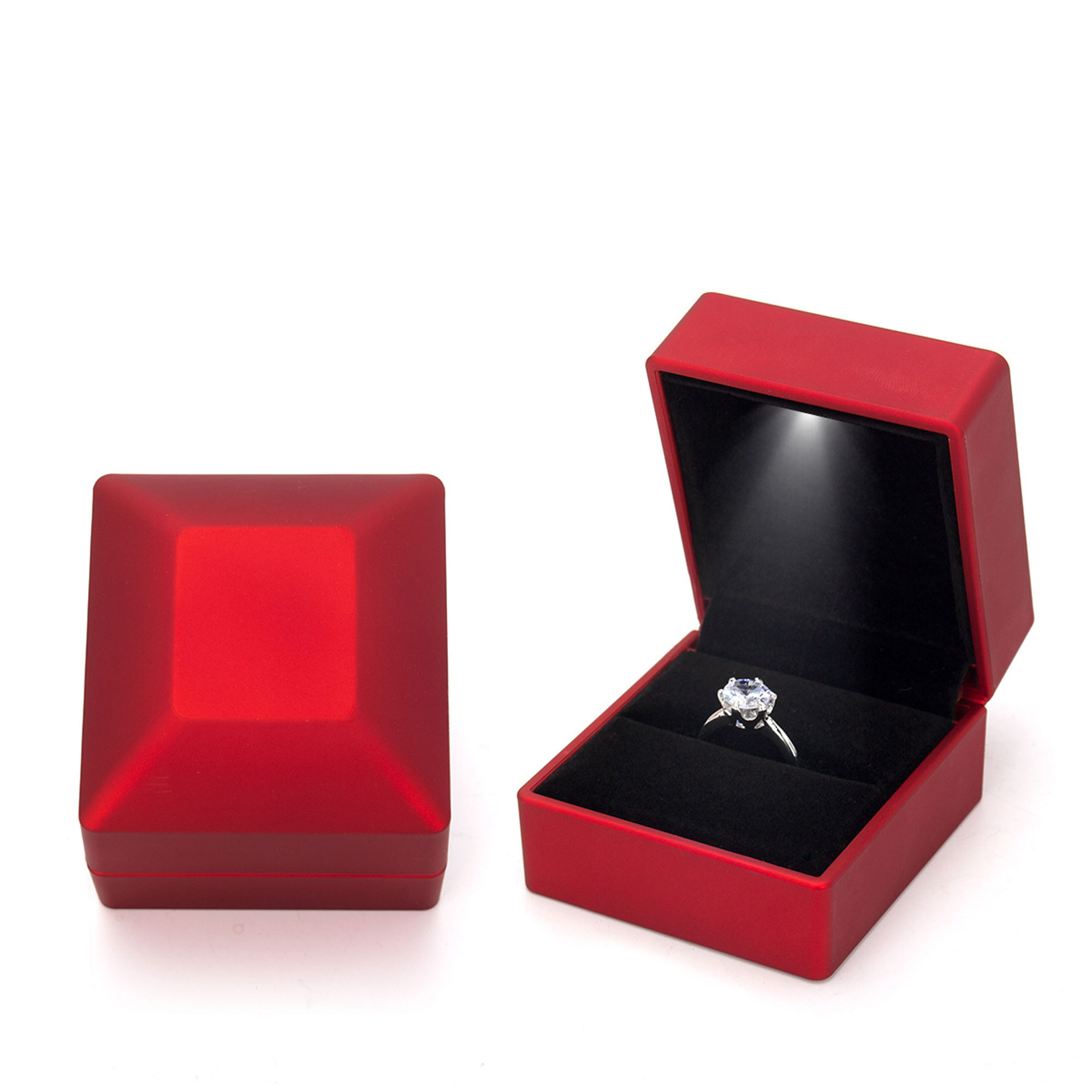 LED Light High-end Jewelry Ring Box 8