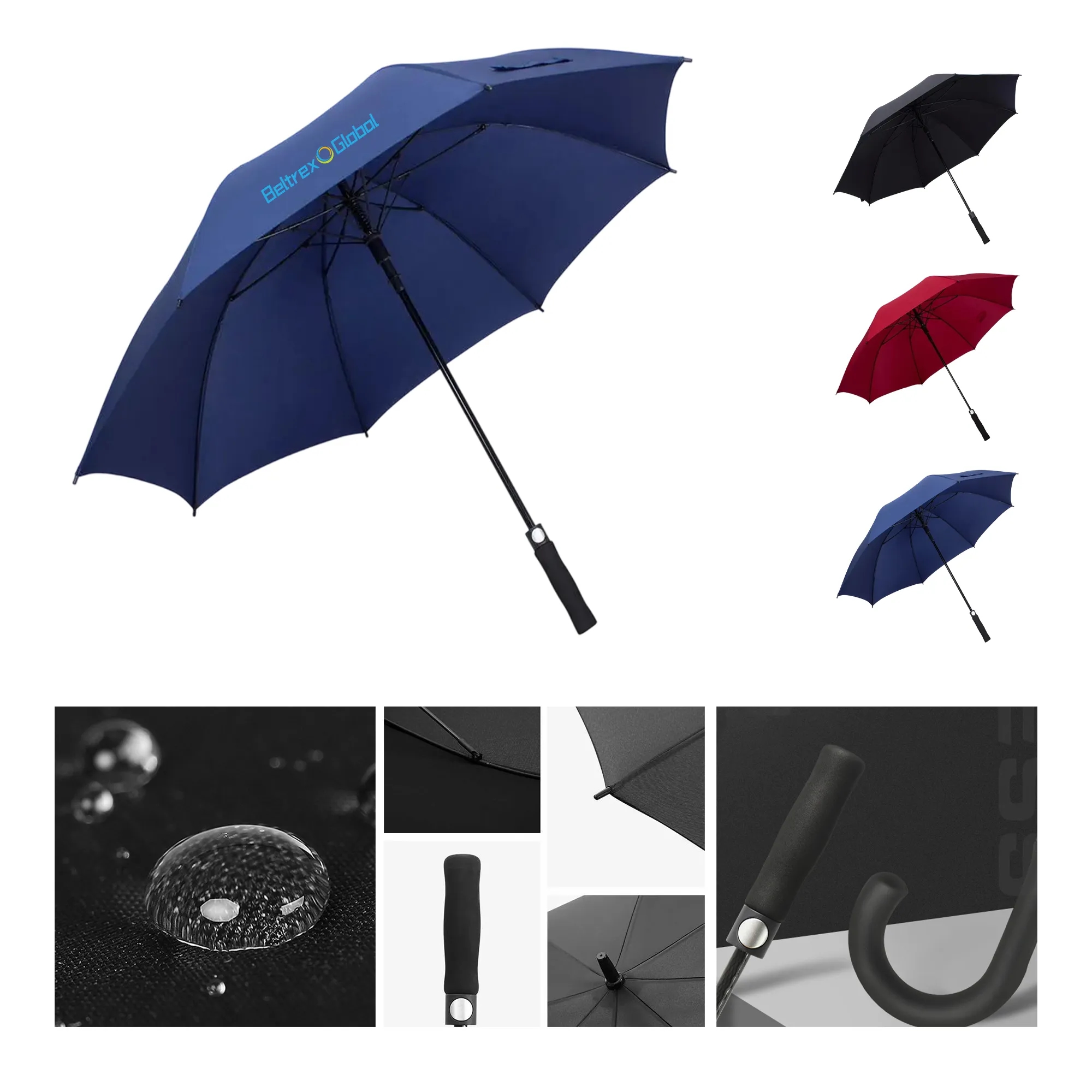 Durable Wind-Resistant Sunny Rainy Umbrella 2