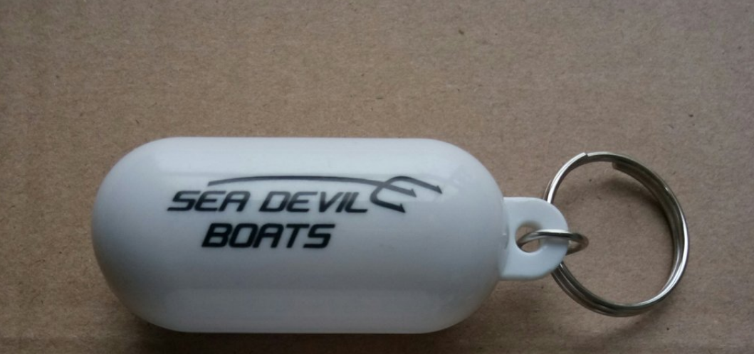 Plastic Floating Keychain 2