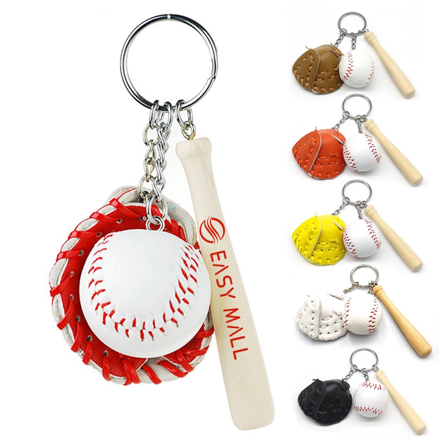 Mini Baseball Key Chain 2