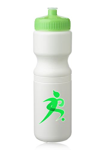 28 oz. Plastic Water Bottles with Push Cap 12