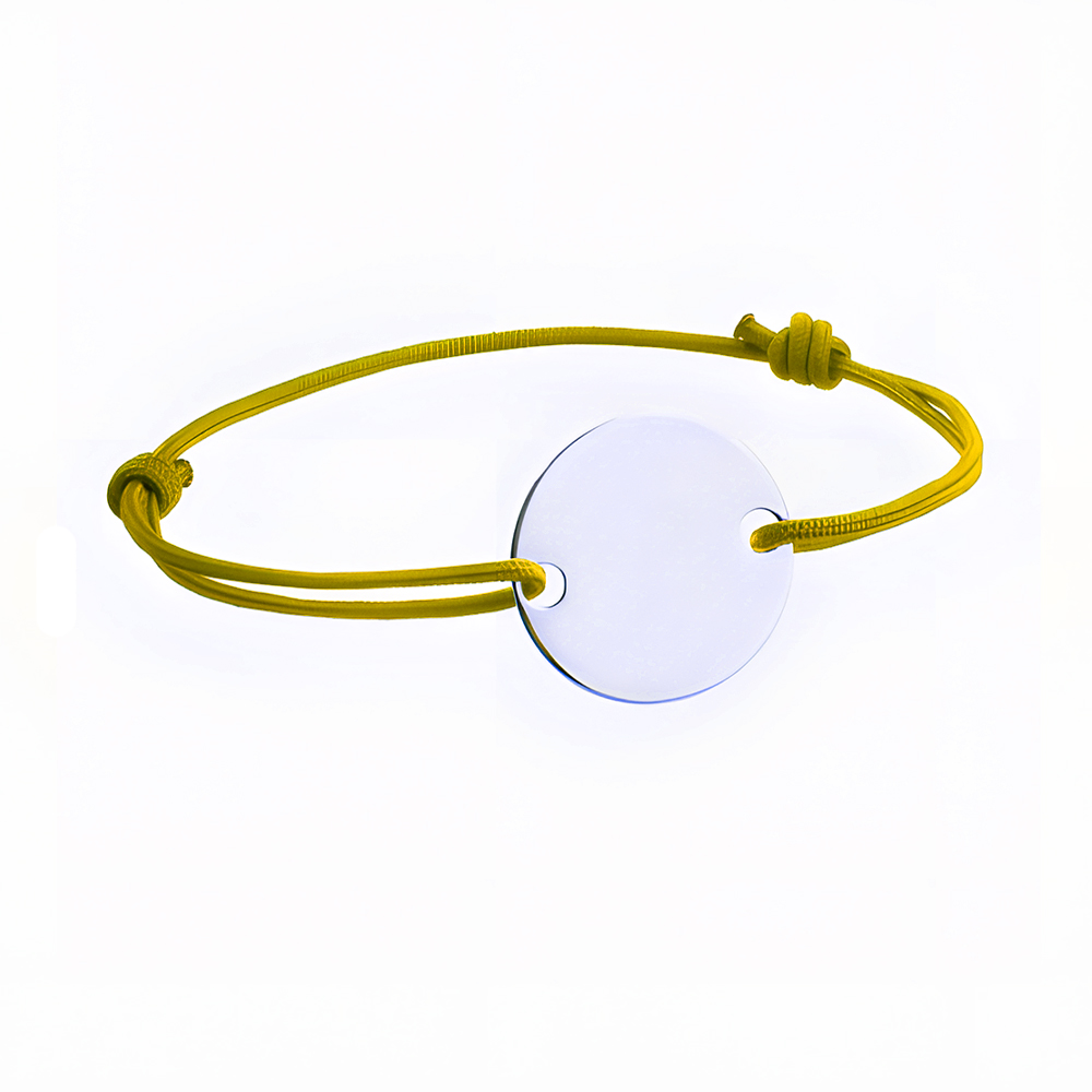 Unisex Metal Tag Bracelet 14