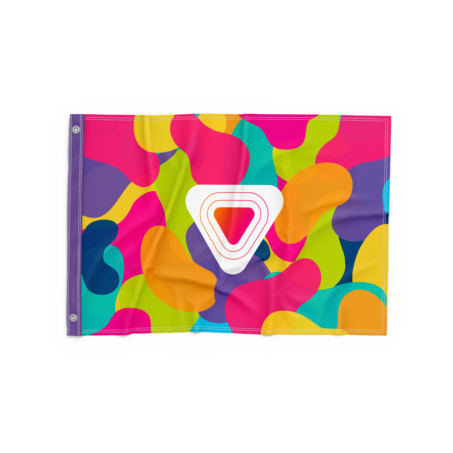 Double-Sided Dye Sublimation 3-Layer 5ft*3ft Flag