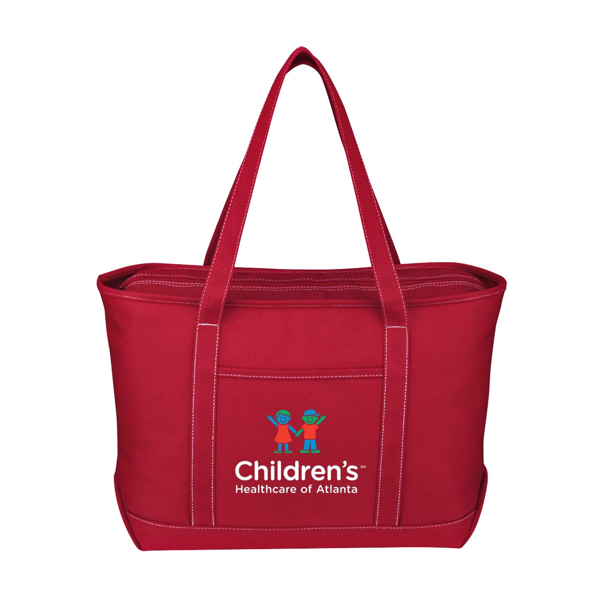 Full Color Large 24 oz. Starboard Cotton Canvas Tote Bag, custom tote bag with logo imprint 2
