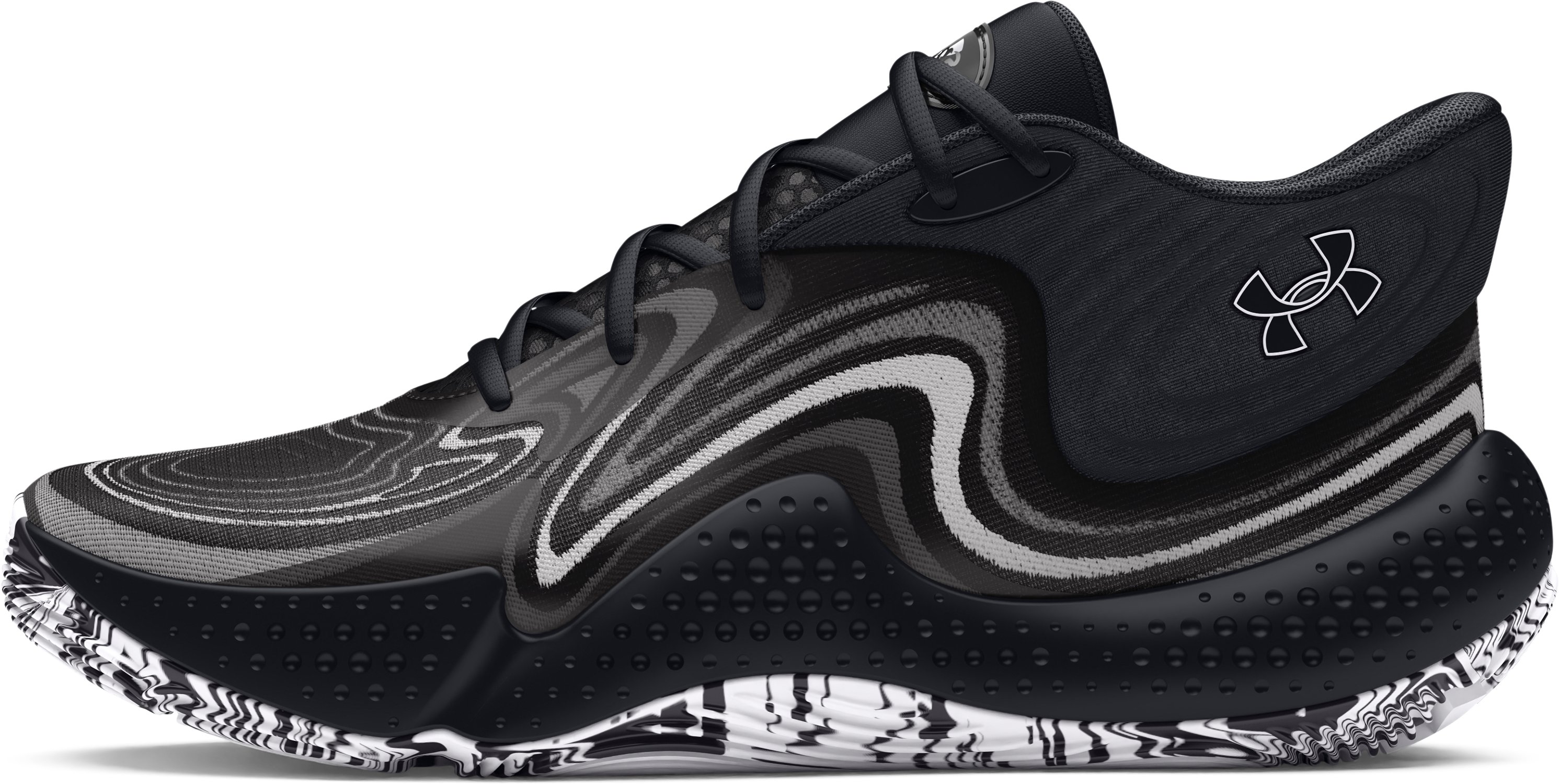 UA Spawn 6 Mid Unisex Basketball Shoes 8
