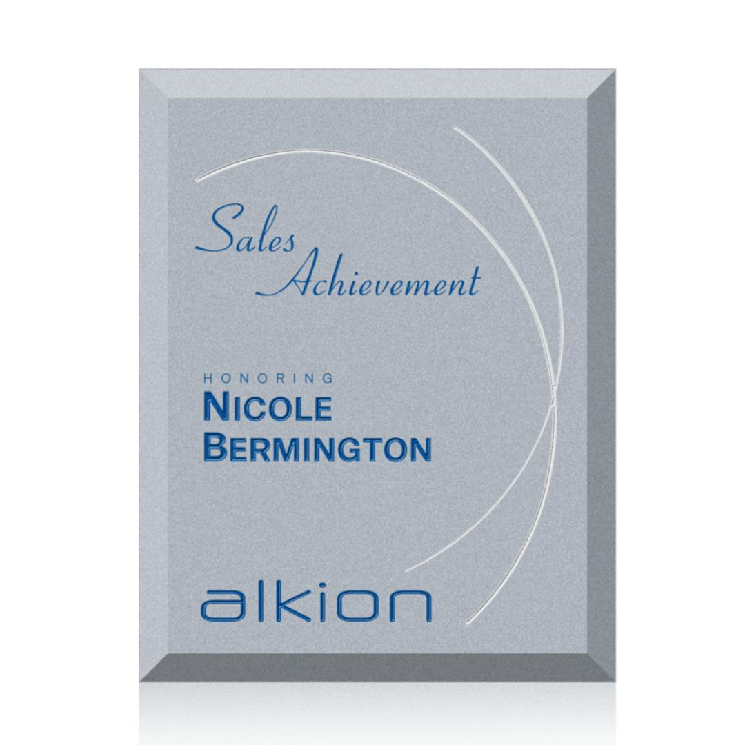 Rollinson Plaque - Silver 8