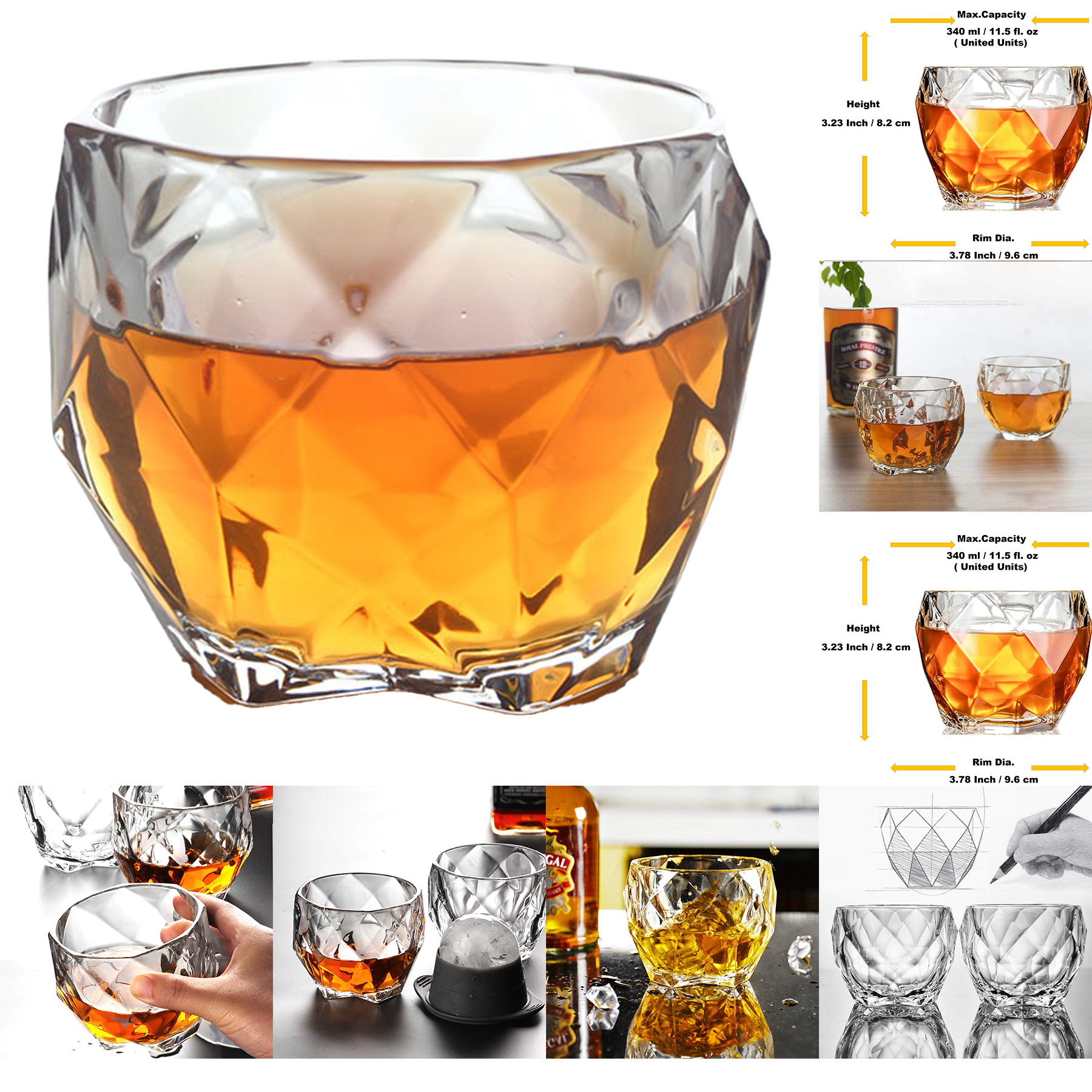 Unique Whiskey Glasses 2