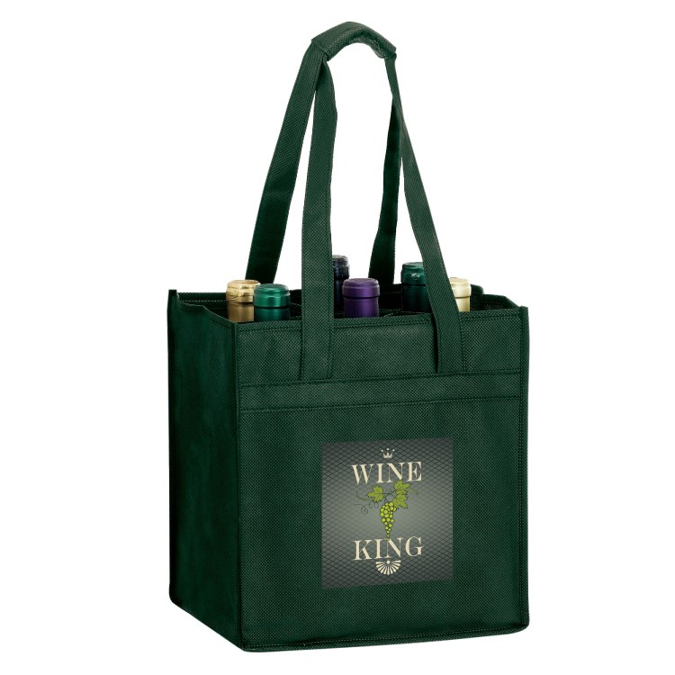 Non-woven 6 Bottle Wine Bag 1