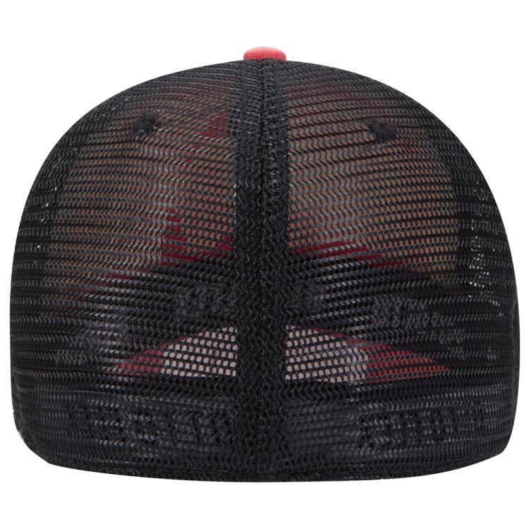 OTTO CAP® OTTO FLEX® Fitted 6 Panel Low Profile Mesh Back Trucker Hat 32