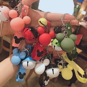 3D Mouse Shaped PVC Keychain 24