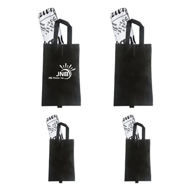 Chic Newspaper Bag with Handle and Loop