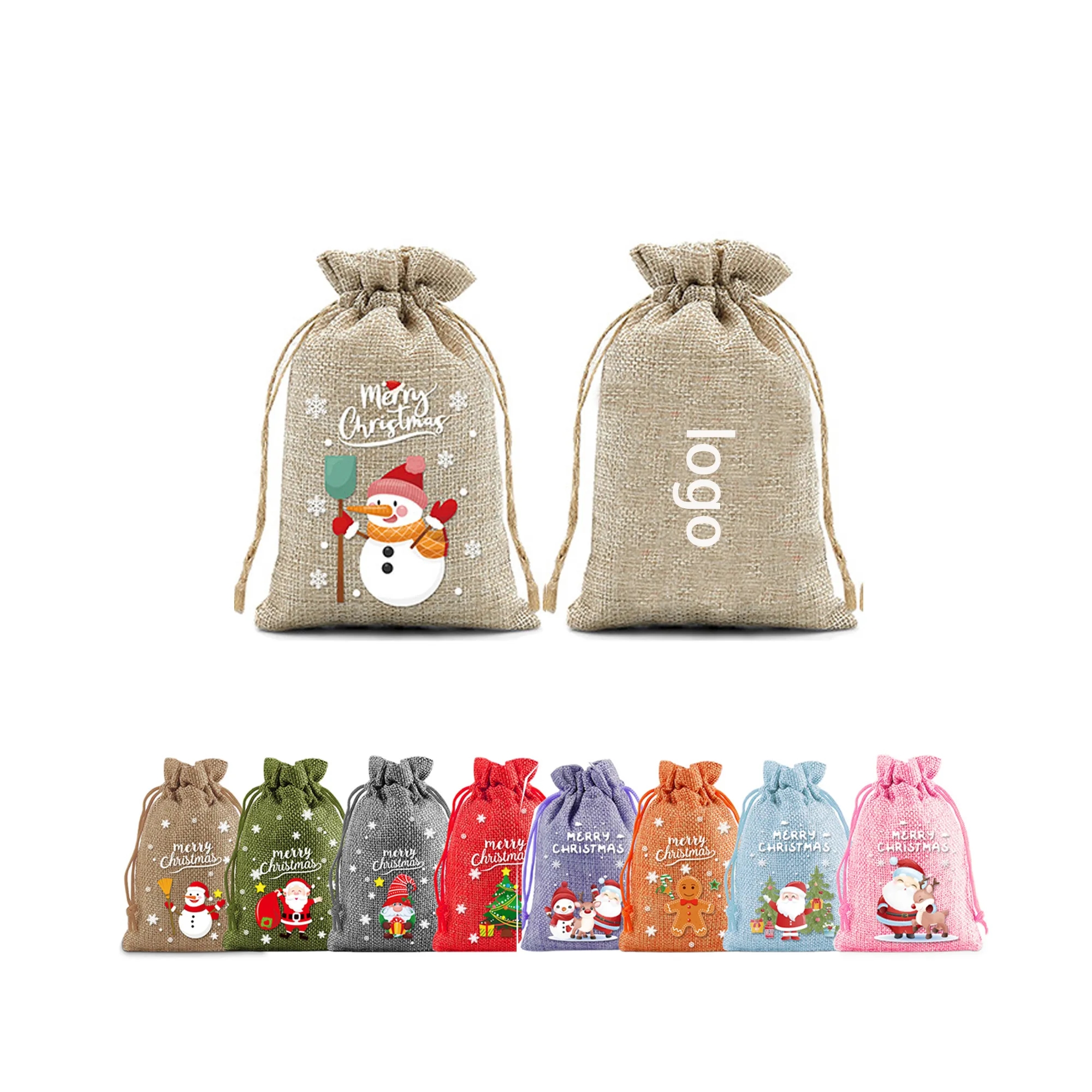 Christmas Drawstring Bags 4